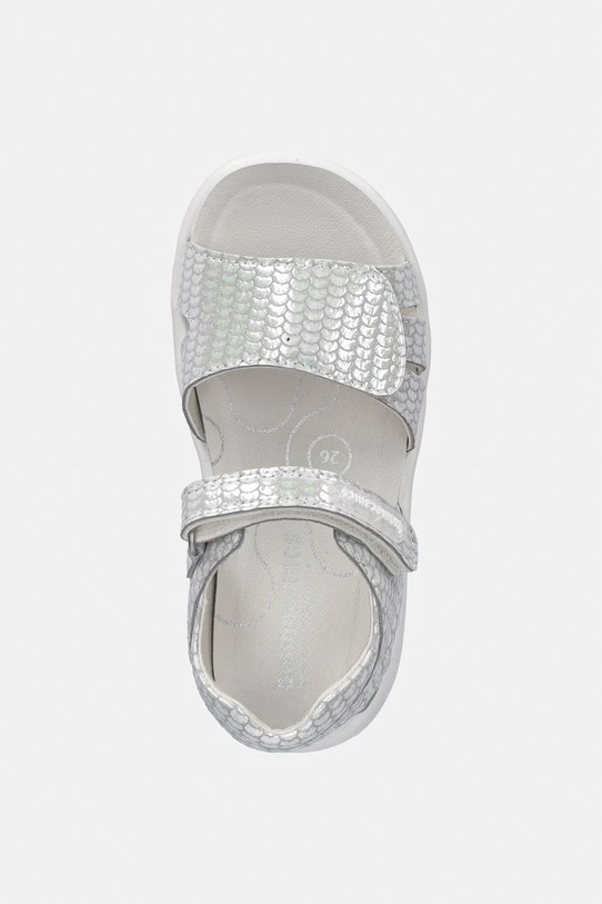 Biomecanics sandały dziecięce skórzane szary 262206.24.27