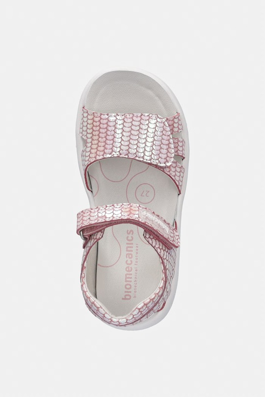 Biomecanics sandali per bambini in pelle rosa 262206.24.27