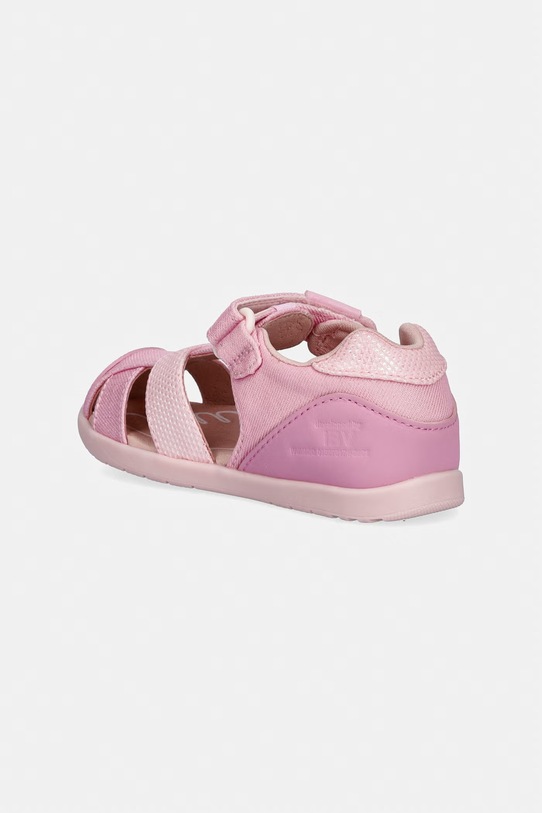 Dziewczynka Biomecanics sandały dziecięce skórzane 262194.19.23 różowy