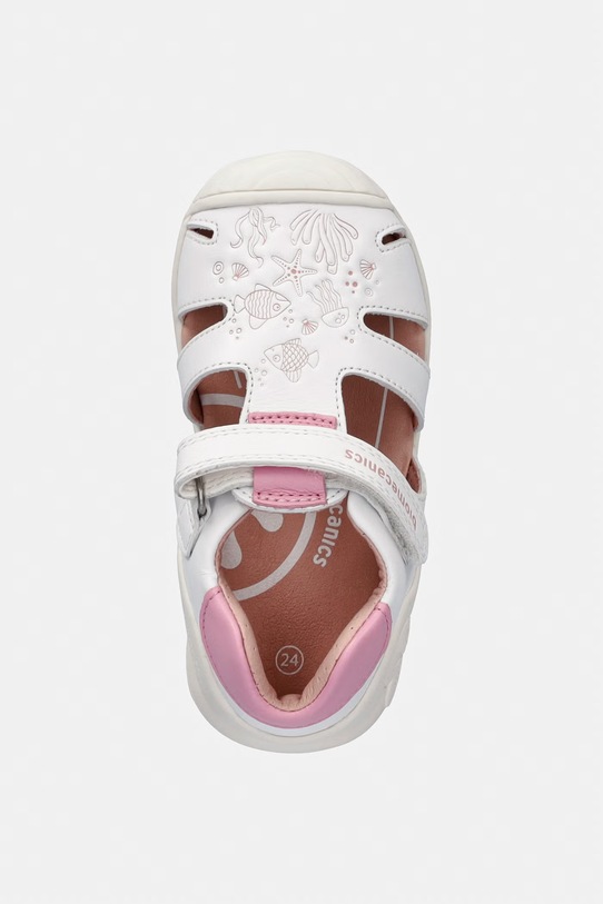 Biomecanics detské kožené sandále biela 262105