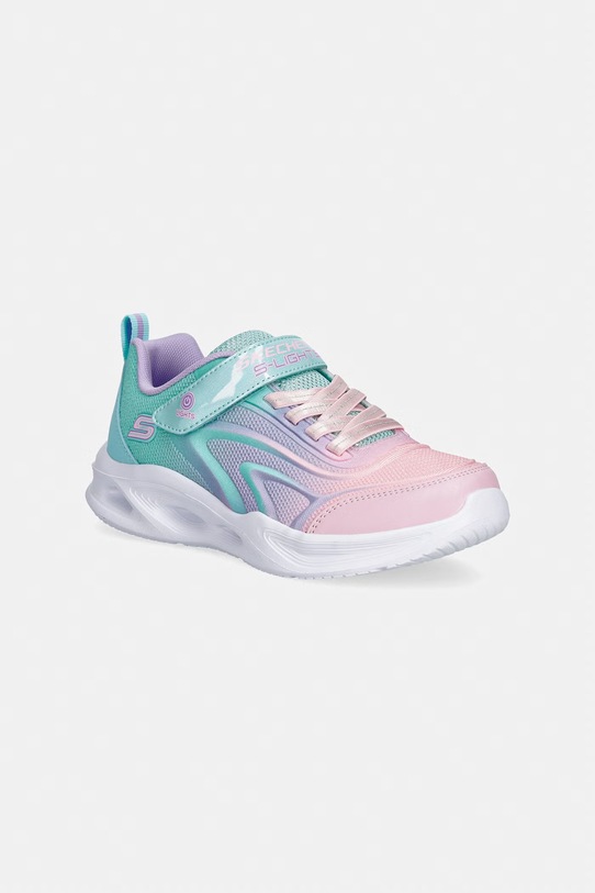 Skechers SKECHERS SOLA GLOW detské sneakersy fialová 303713L