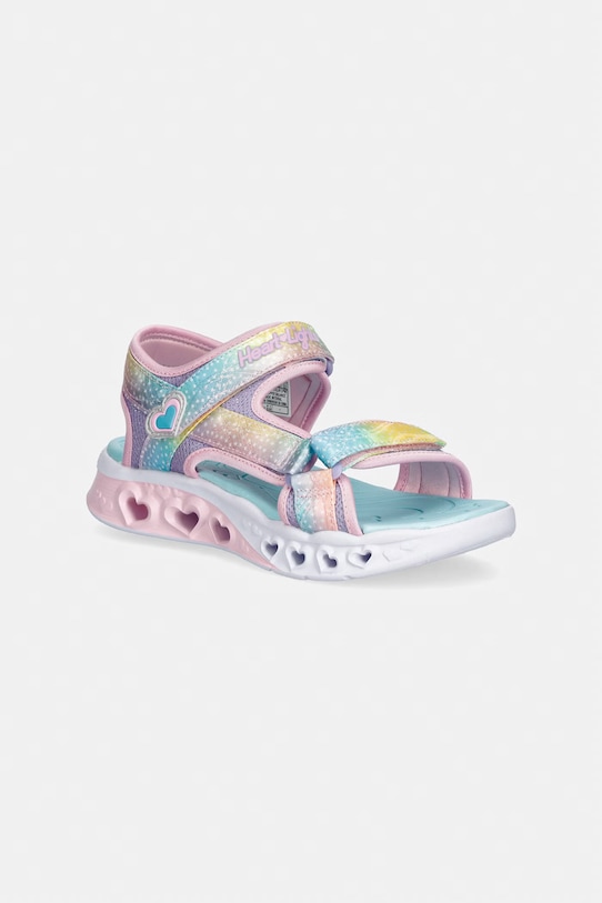 Skechers sandały dziecięce FLUTTER HEARTS SANDAL - TWILI multicolor 303105L