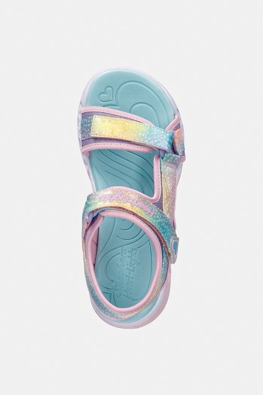 Skechers sandały dziecięce FLUTTER HEARTS SANDAL - TWILI multicolor 303105L