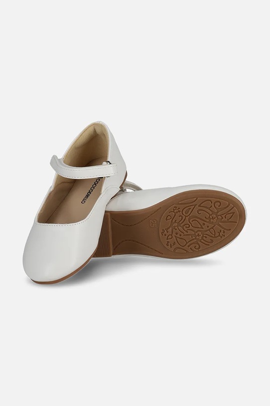 Coccodrillo baleriny dziecięce WC6212203SHG biały