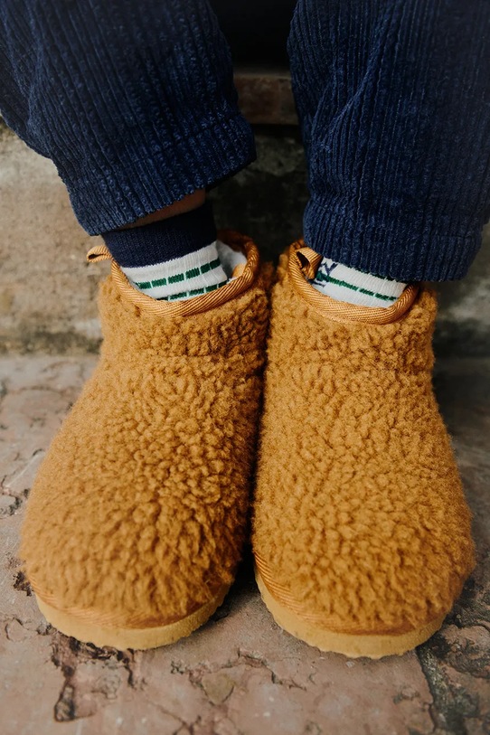 Детские сапоги Liewood Alban Pile Shoes коричневый LW20799