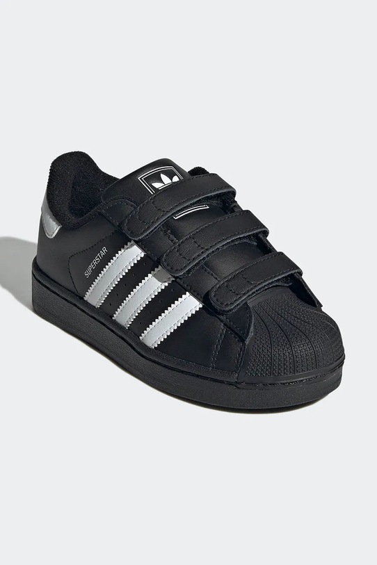 Παιδικά αθλητικά παπούτσια adidas Originals SUPERSTAR II JI3989 μαύρο SS26