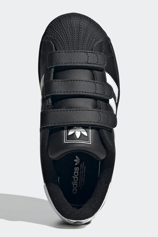 Παιδικά αθλητικά παπούτσια adidas Originals SUPERSTAR II JI3989 μαύρο