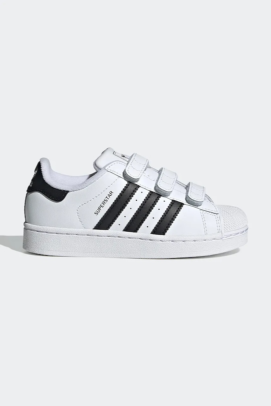 Otroške superge adidas Originals SUPERSTAR II Imitacija semiša bela JI3988