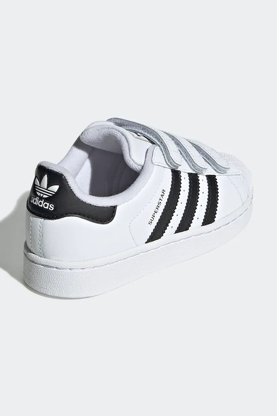 Deklice Otroške superge adidas Originals SUPERSTAR II JI3988 bela