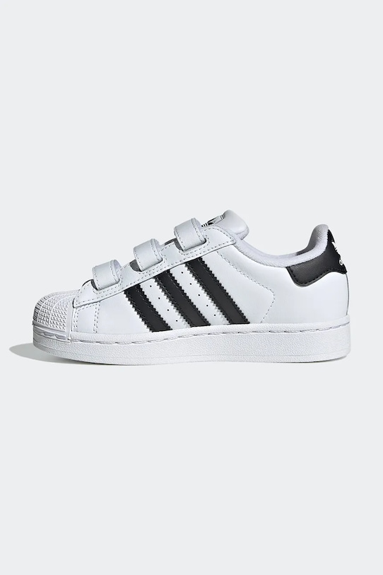 Otroške superge adidas Originals SUPERSTAR II bela JI3988