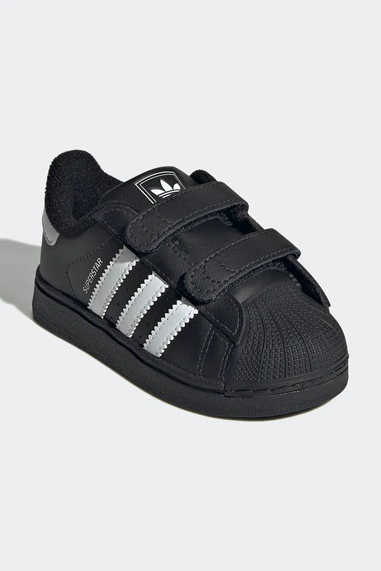 Otroške superge adidas Originals SUPERSTAR II JI3991 črna SS26