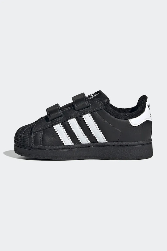 Otroške superge adidas Originals SUPERSTAR II črna JI3991