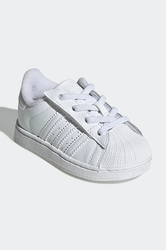 adidas Originals sneakersy dziecięce SUPERSTAR II JH9986 biały SS26