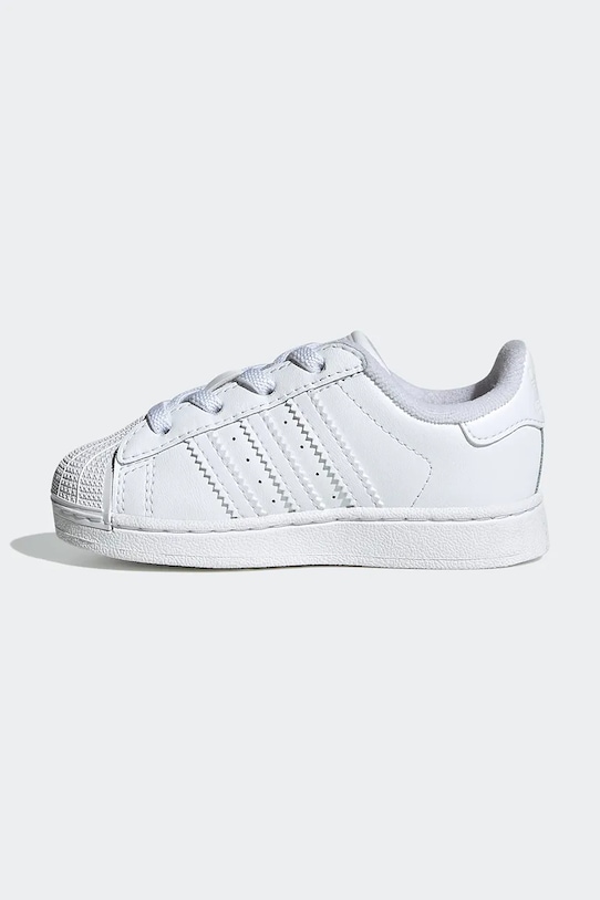 adidas Originals sneakersy dziecięce SUPERSTAR II biały JH9986