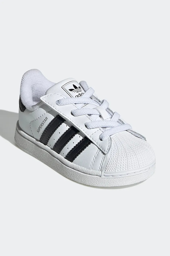 adidas Originals sneakersy dziecięce SUPERSTAR II JH9984 biały SS26