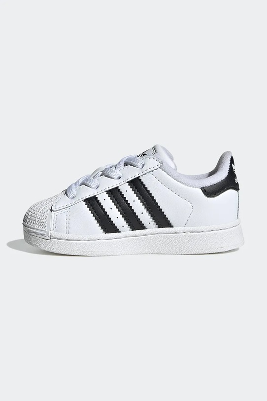 adidas Originals sneakersy dziecięce SUPERSTAR II biały JH9984