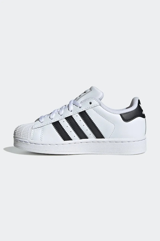adidas Originals sneakersy dziecięce SUPERSTAR II biały JH9980