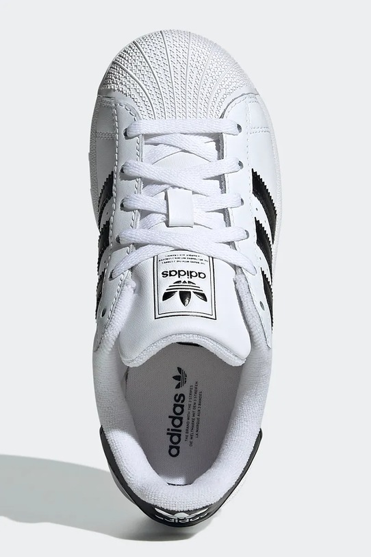 adidas Originals sneakersy dziecięce SUPERSTAR II JH9980 biały