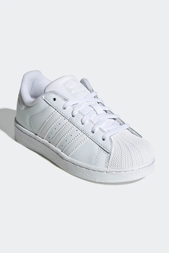 adidas Originals sneakersy dziecięce SUPERSTAR II JH9982 biały SS26
