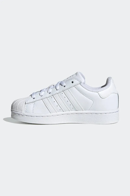 adidas Originals sneakersy dziecięce SUPERSTAR II biały JH9982