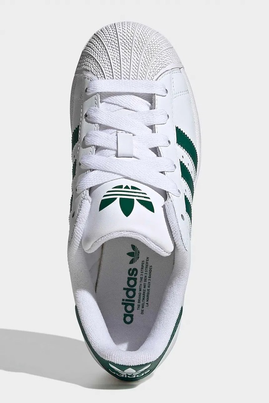 adidas Originals sneakersy dziecięce SUPERSTAR II JR9865 biały