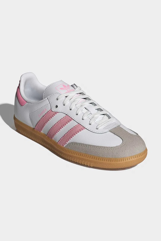 adidas Originals sneakersy dziecięce SAMBA OG JQ2018 biały SS26