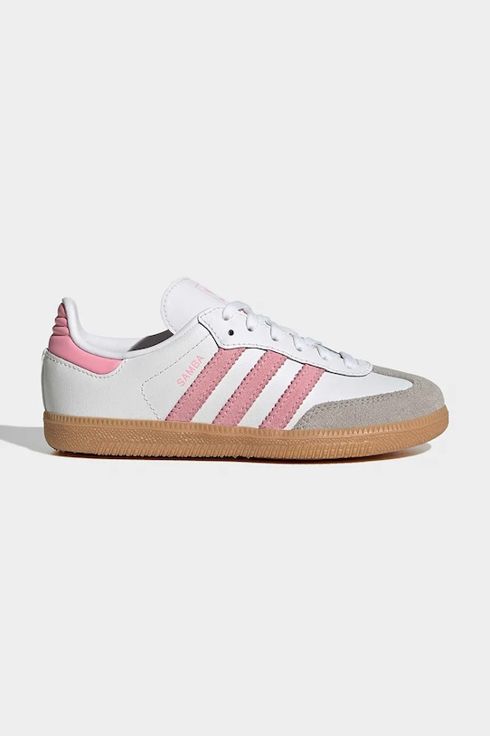 adidas Originals sneakersy dziecięce SAMBA OG syntetyczny biały JQ2024