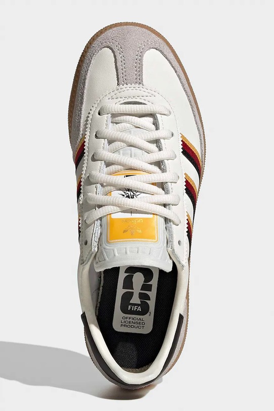 adidas Originals sneakersy zamszowe dziecięce HANDBALL SPEZIAL HP3711 beżowy