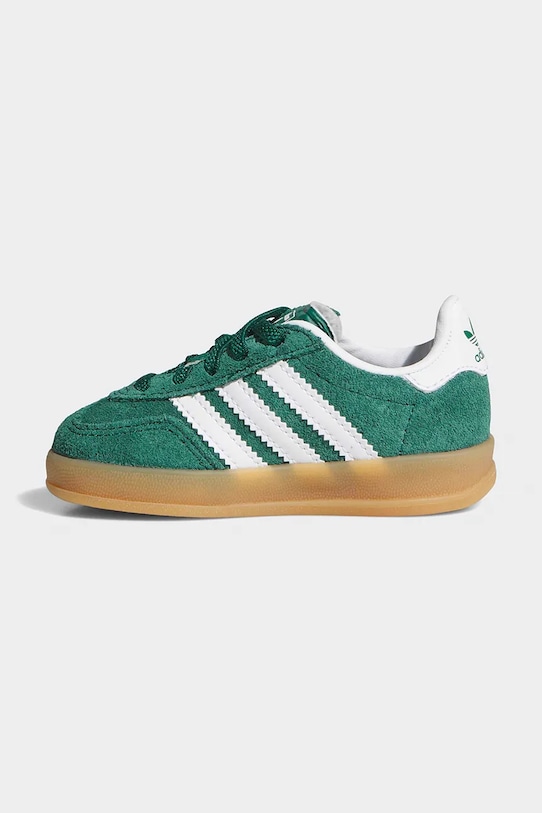 Παιδικά αθλητικά παπούτσια adidas Originals GAZELLE INDOOR πράσινο IH9130