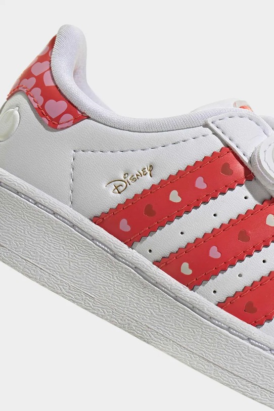 adidas Originals sneakersy zamszowe dziecięce DISNEY SUPERSTAR LED LIGHTS KK1294