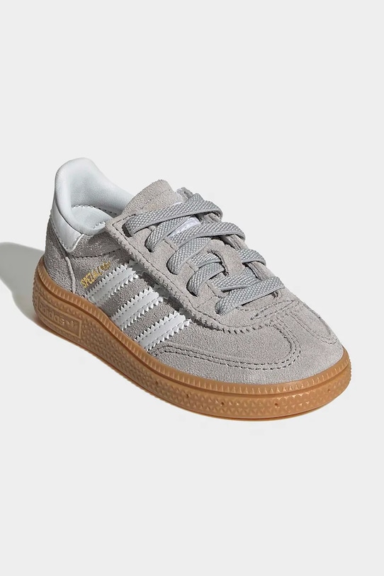 adidas Originals sneakersy zamszowe dziecięce HANDBALL SPEZIAL JQ1993 szary SS26