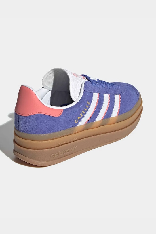 Chłopiec adidas Originals sneakersy skórzane dziecięce GAZELLE BOLD IH6454 fioletowy