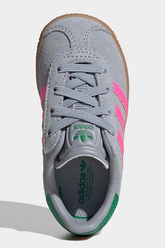 Παιδικά sneakers σουέτ adidas Originals GAZELLE IH6477 γκρί