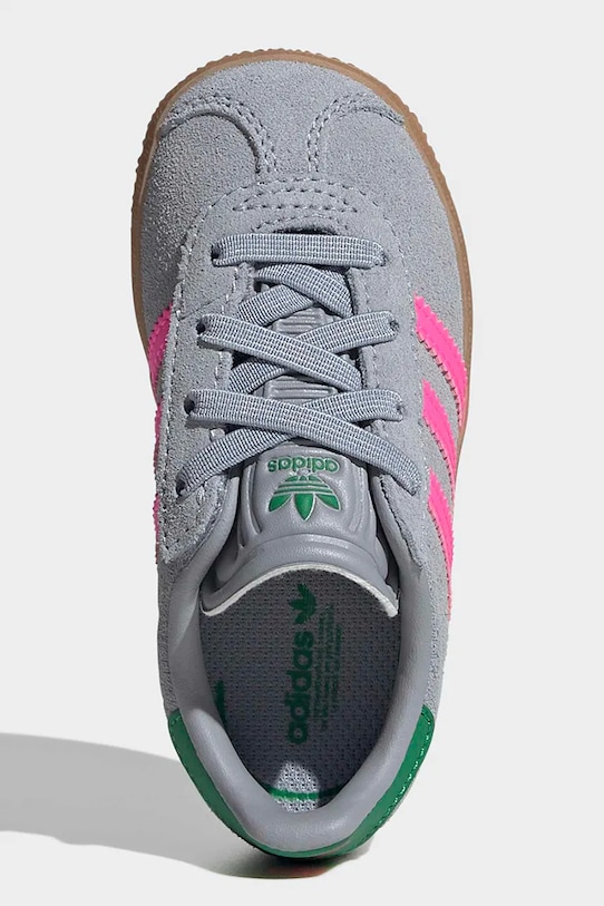 Παιδικά sneakers σουέτ adidas Originals GAZELLE IH6477 γκρί