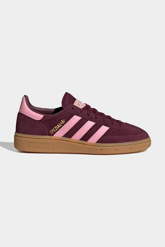 adidas Originals sneakersy dziecięce HANDBALL SPEZIAL syntetyczny bordowy KI6804