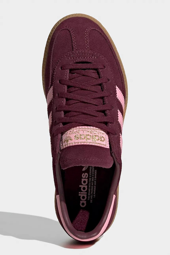 adidas Originals sneakersy dziecięce HANDBALL SPEZIAL KI6804 bordowy