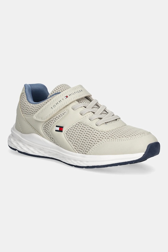 Tommy Hilfiger sneakersy dziecięce syntetyczny beżowy T3X9.34378.30.34