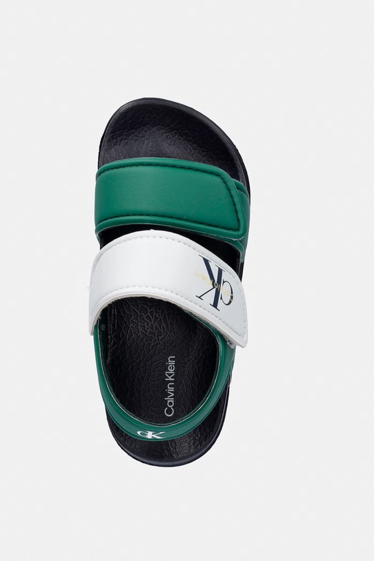 Calvin Klein Jeans sandały dziecięce zielony V1XF.83330.22.26