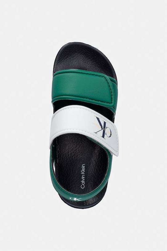 Calvin Klein Jeans sandały dziecięce zielony V1XF.83330.27.34