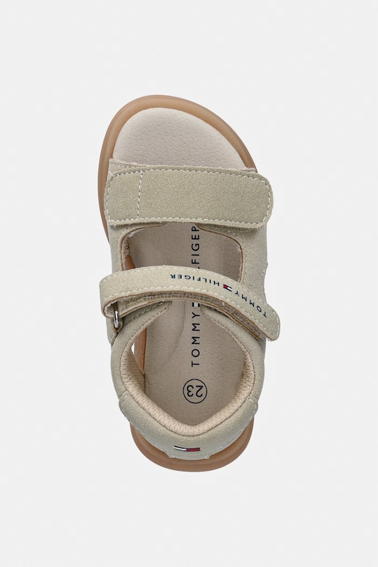 Tommy Hilfiger sandały dziecięce beżowy T1B2.34382
