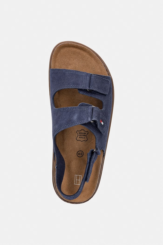 Tommy Hilfiger gyerekszandál velúrból sötétkék T3X2.34394.35.41