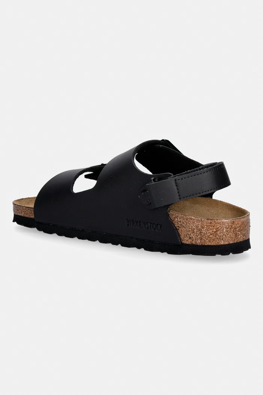Chłopiec Birkenstock sandały dziecięce Milano AS Kids BF 1032009.36.39 czarny
