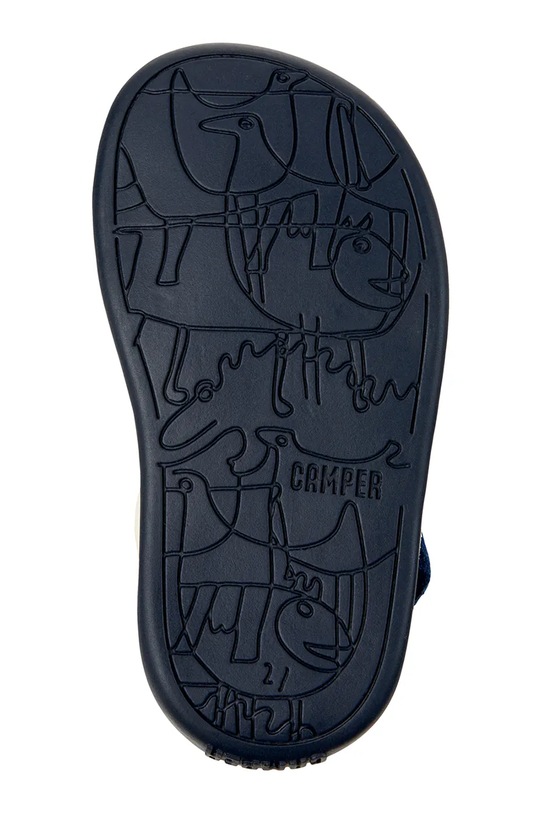 Camper sandały skórzane dziecięce Bicho Kids TWS FW K800441.TWS multicolor