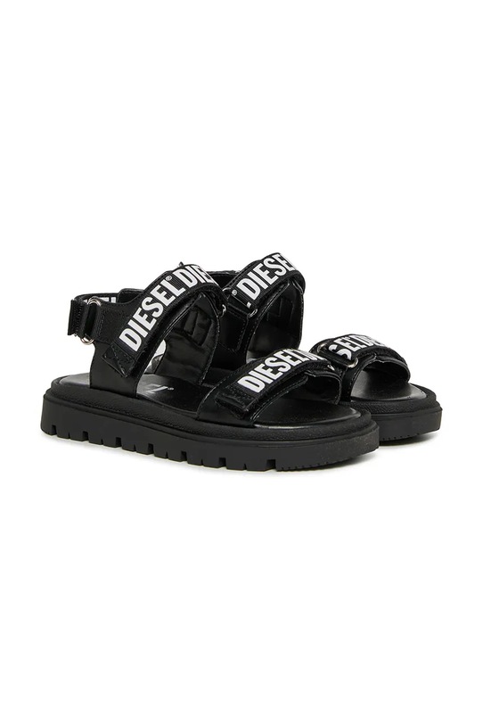 Diesel sandały dziecięce D-SANTAP SANDALS BC1067.KF018.36.40 czarny SS26