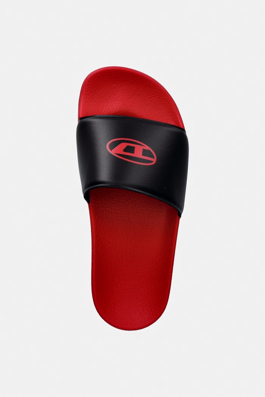 Diesel klapki dziecięce SA-BWOVALF SANDALS czerwony BC1082.KF020.36.40