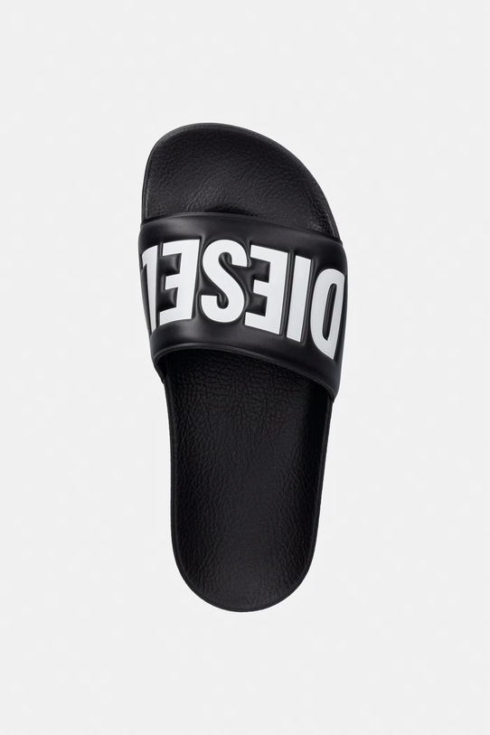 Diesel klapki dziecięce SA-BWBISQOF SANDALS czarny BC1084.KF019.36.40