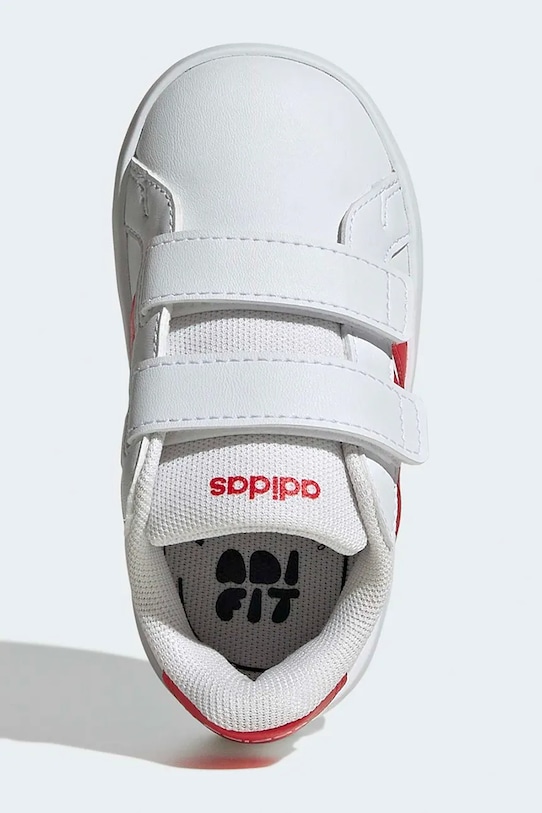 adidas sneakers pentru copii GRAND COURT 3.0 JP9378 alb
