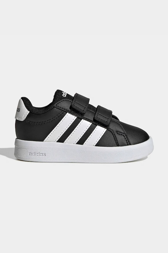 adidas adidași pentru bebeluși GRAND COURT 3.0 mic de statură negru HP3535