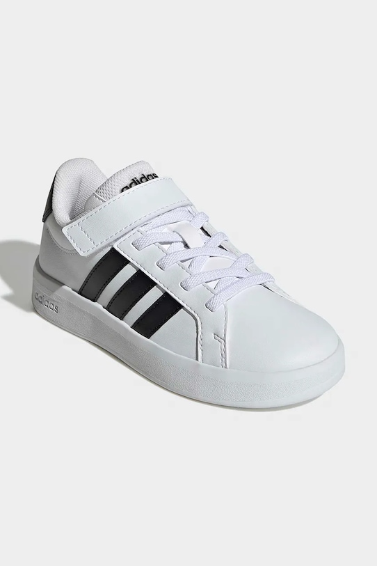 Otroške superge adidas GRAND COURT 3.0 HP3531 bela SS26