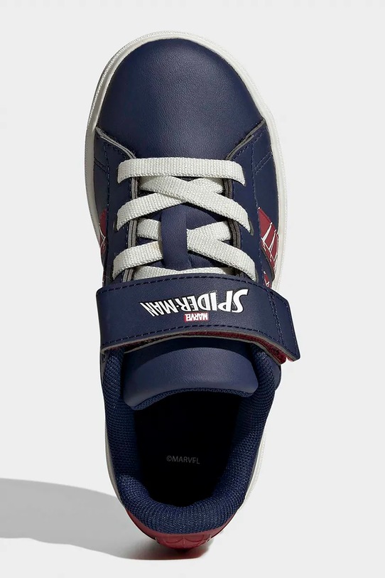 Otroške superge adidas GRAND COURT SPIDER-MAN JS2343 mornarsko modra